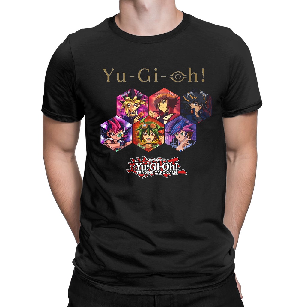 Áo Thun Cotton Cơ Bản In Hình Anime Duel Monsters Yu Gi Oh Dành Cho Nam Nữ / Thanh Thiếu Niên