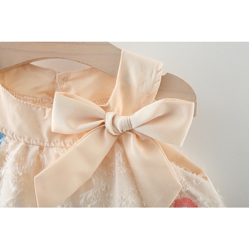 Đầm Công Chúa Không Tay In Hoa Nhỏ Nhiều Màu Sắc Thời Trang Mùa Hè Hàng Mới Dành Cho Bé Gái 0-3 Tuổi