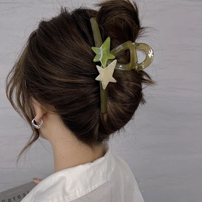 Kẹp Tóc Ngôi Sao Năm Cánh Cỡ Lớn Thời Trang Mùa Hè Cao Cấp Cho Nữ