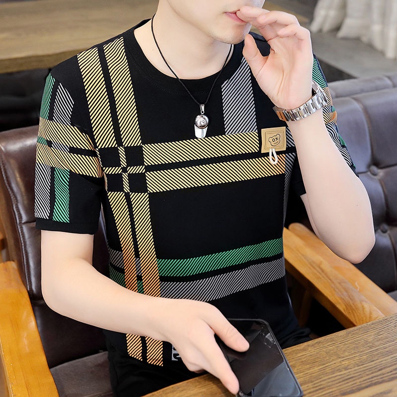 Áo Thun Polo Cotton Tay Ngắn Phong Cách Thời Trang Mùa Hè Mới Cho Nam Giới [20% Off]