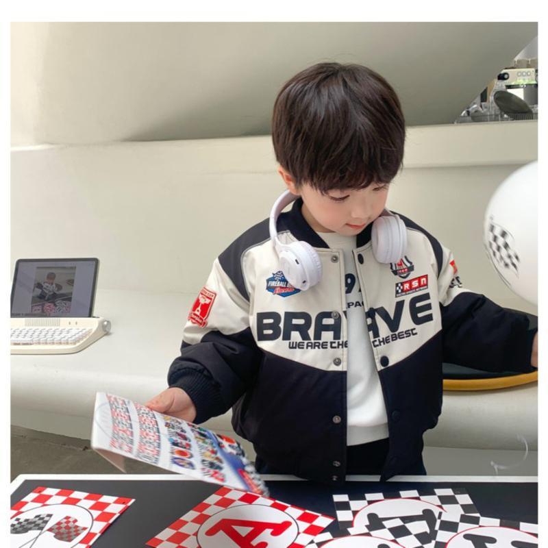 Hàng Mới Về Áo Khoác Bóng Chày Thời Trang Xuân Thu 2023 Phong Cách Mới Cho Bé