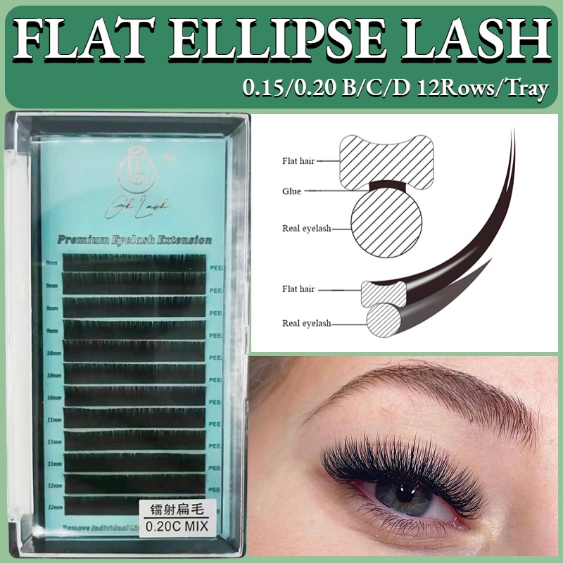 Lông Mi Giả 0.2 / 0.15mm Trang Điểm Mắt Xinh Đẹp