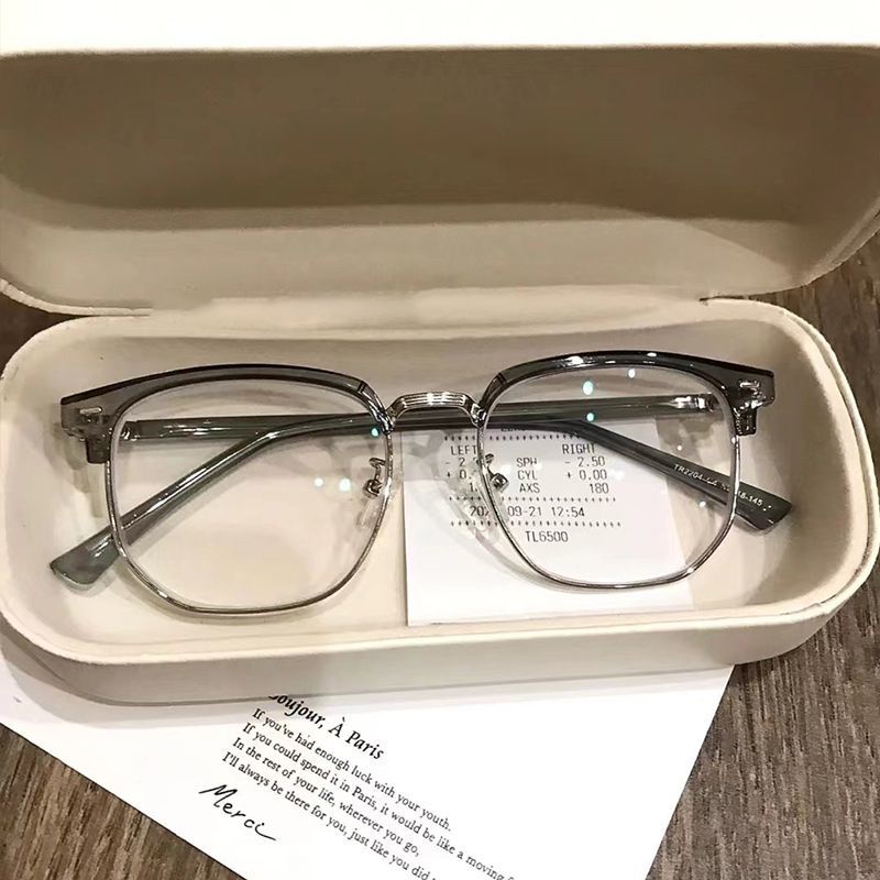 Gọng Kính Đeo Mắt Hàng Ngày! Bút Kẻ Lông Mày Màu Sắc retro Siêu Nhẹ Có Thể Tẩy Rửa