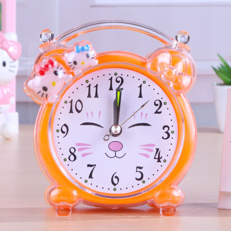 Đồng Hồ Báo Thức Để Bàn Dạ Quang Đa Năng Kiểu Hoạt Hình Sáng Tạo