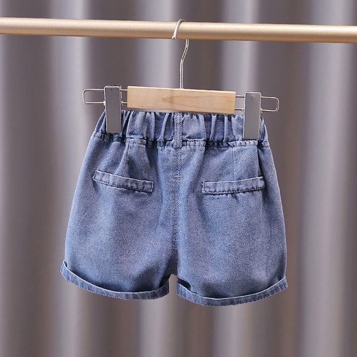 Quần Short Jean Thời Trang Mùa Hè 2023 Dành Cho Bé Trai