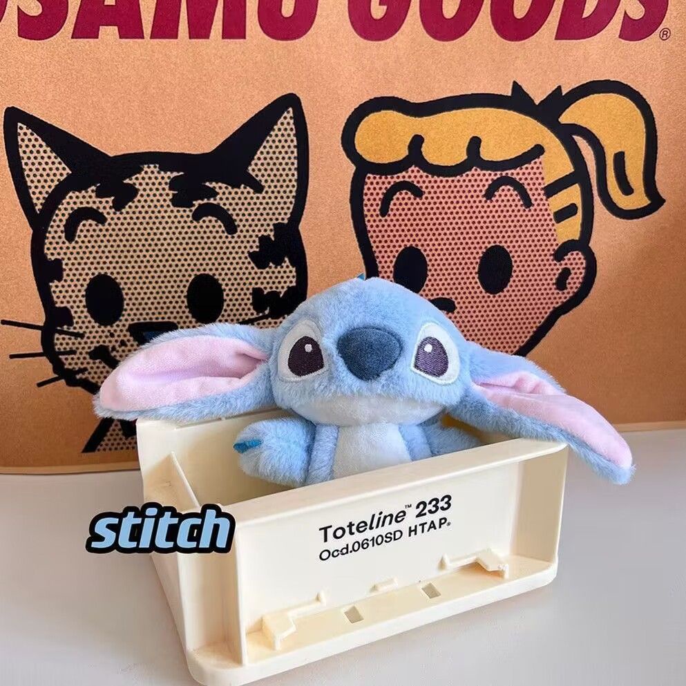 Móc Khóa Búp Bê Nhồi Bông Hình Stitch Dễ Thương