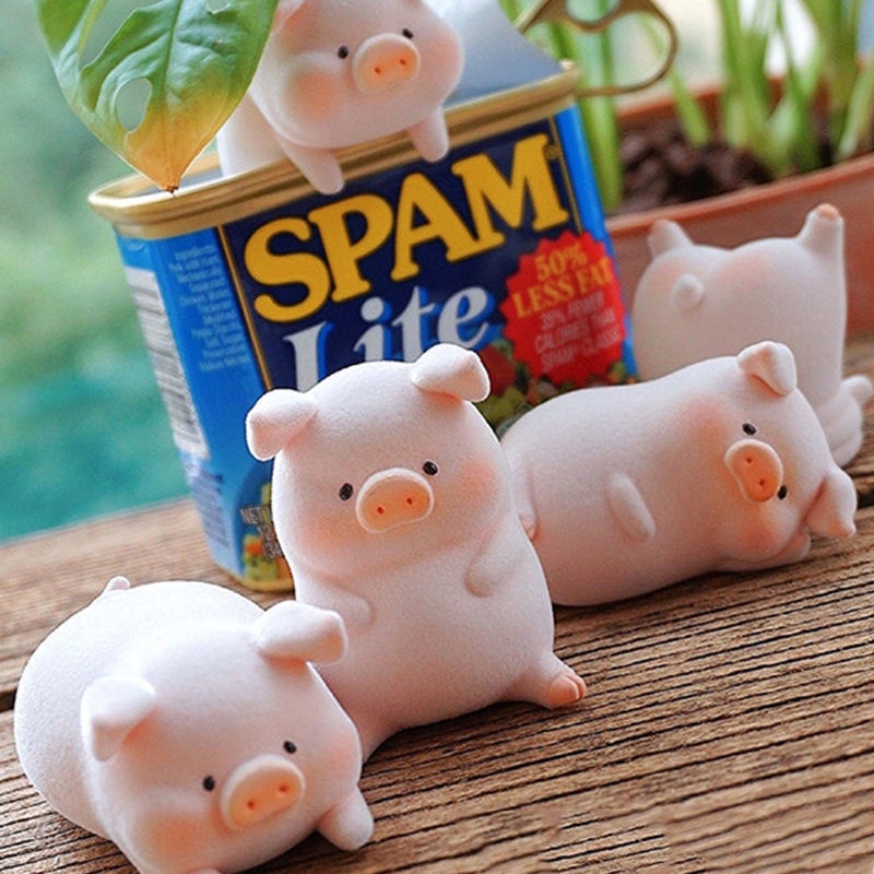 Mô Hình Heo Bí Ẩn Dễ Thương Trang Trí Xe Hơi UDD5