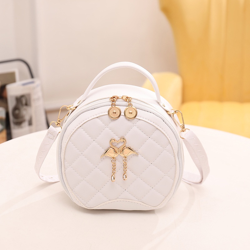 💥có hàng sẵn💥Túi Đeo Chéo Hình Tròn Nhỏ Thêu Họa Tiết Thời Trang 2023 Cho Nữ