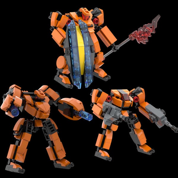 Đồ Chơi Lego Lắp Ráp Rô Bốt Mini Sáng Tạo