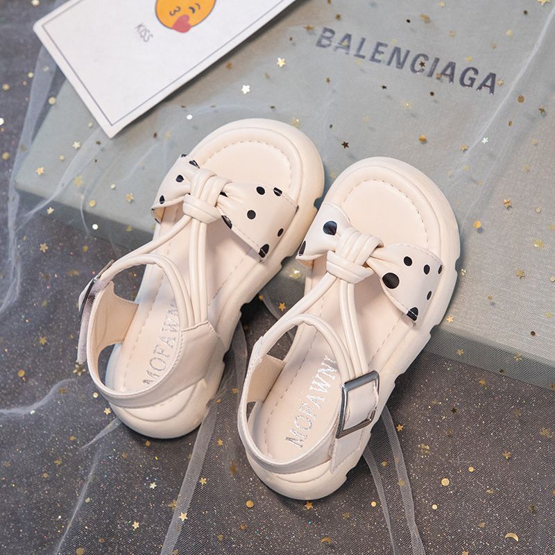 Giày Sandal Đế Mềm Phong Cách Công Chúa Thời Trang Đi Biển 2023 Cho Bé Gái