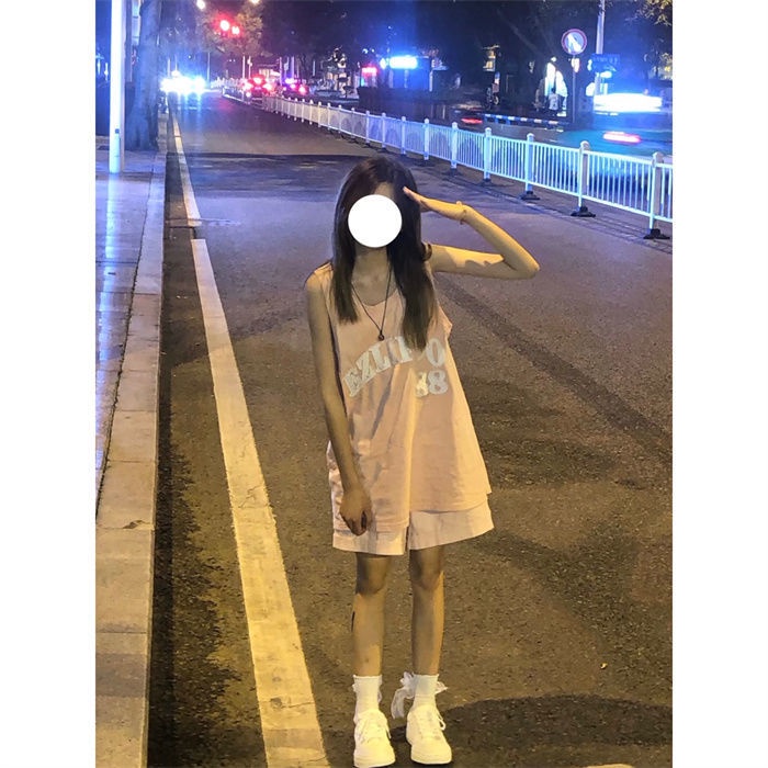 Áo Thun 100% Cotton Không Tay Dáng Rộng Thời Trang Mùa Hè Dành Cho Nữ