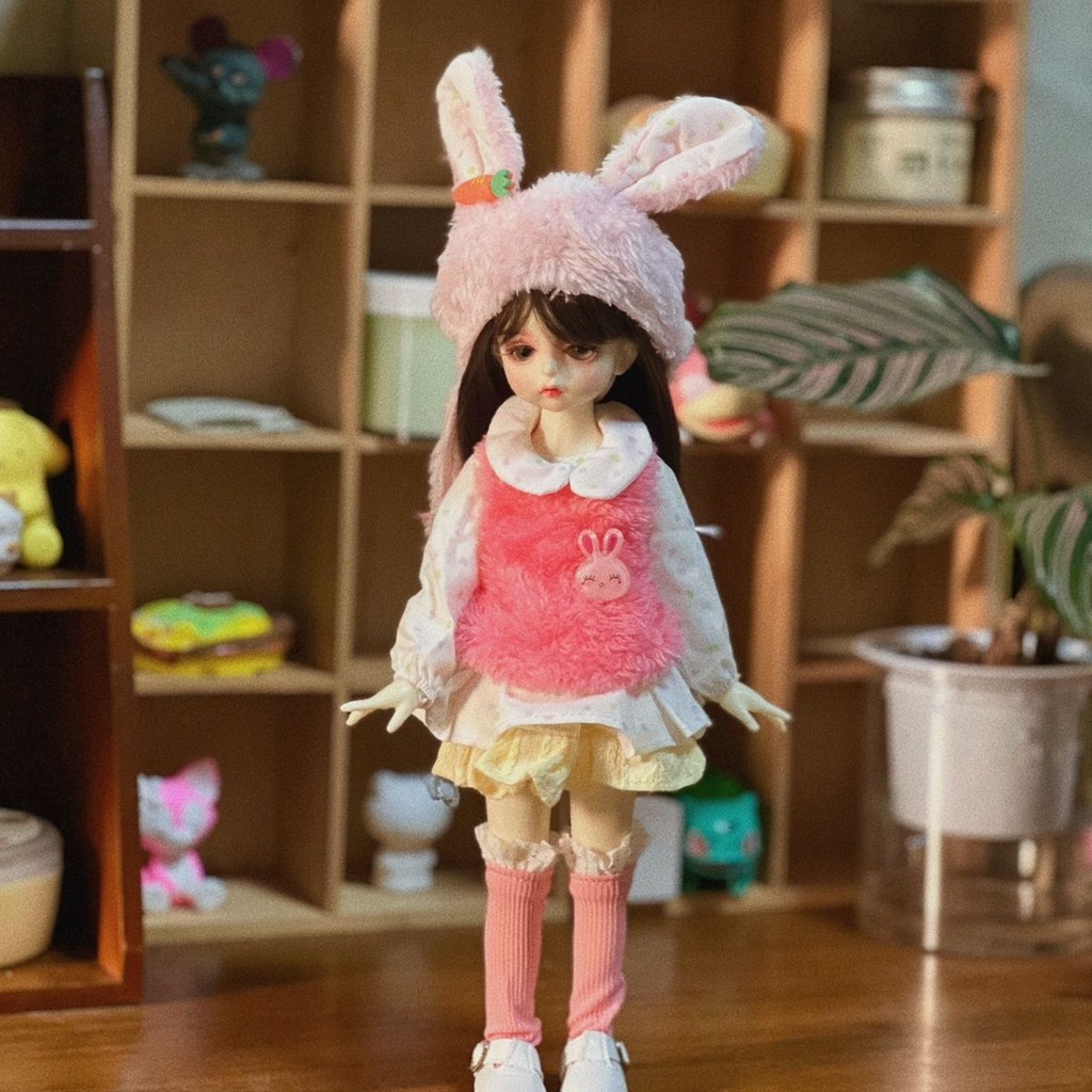 Búp Bê 6 Điểm bjd 30cm 6 Điểm 30cm Mặc Đầm Thời Trang Xinh Xắn Cho Bé Gái