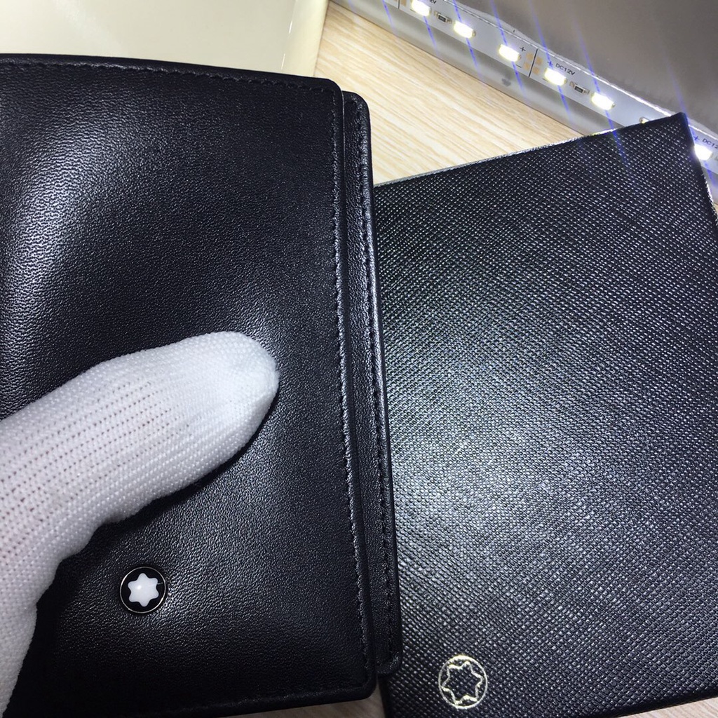 Ví Da Bò Mềm Đựng Thẻ Montblanc Sang Trọng Cho Nam103351