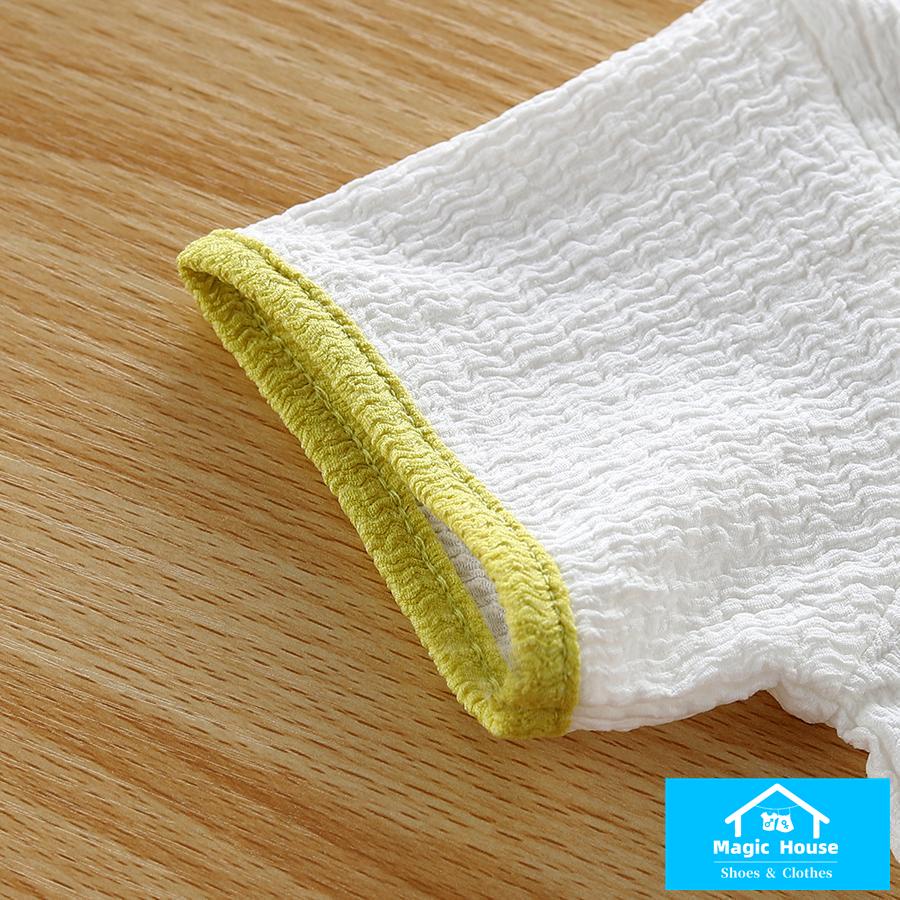 Set Áo Thun Ngắn Tay Và Chân Váy Phong Cách Pháp Thời Trang Mùa Hè Cho Bé Gái