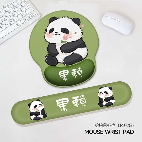 Miếng Lót Chuột Chống Trượt Hình Gấu Trúc Dễ Thương