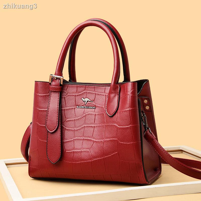 Túi Đeo Chéo Da Bò Thật Cỡ Lớn Thời Trang 2023 Cho Nữ