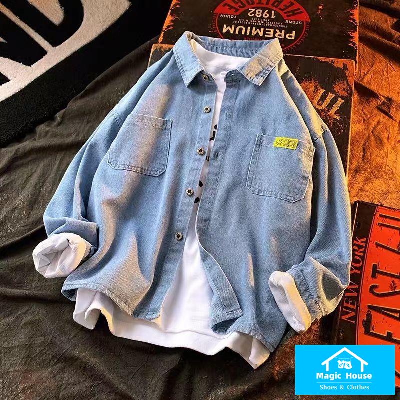 Áo Khoác denim Phong Cách Hàn Quốc Thời Trang Mới 2023 Cho Bé Trai