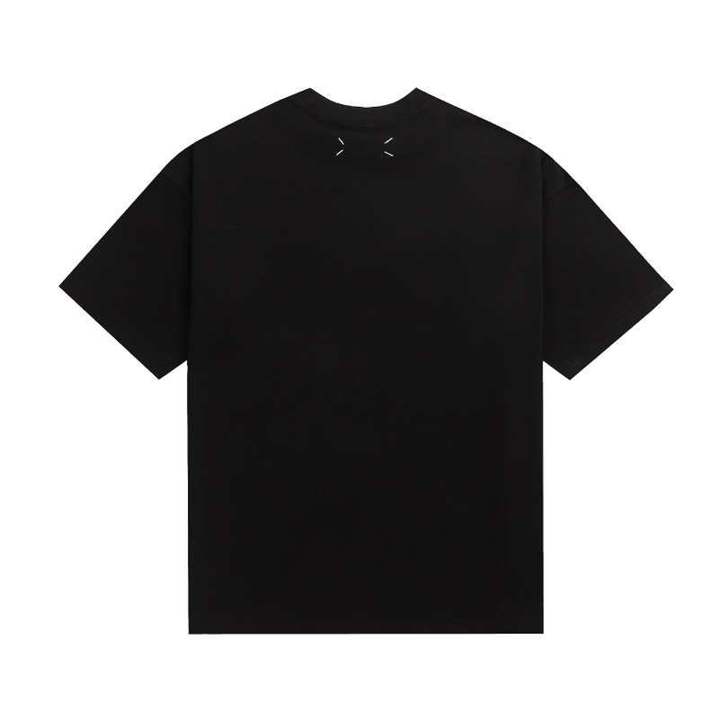 Áo Thun Tay Ngắn Cổ Tròn Bằng cotton Màu Sắc Thời Trang Đường Phố Dành Cho Nam Nữ