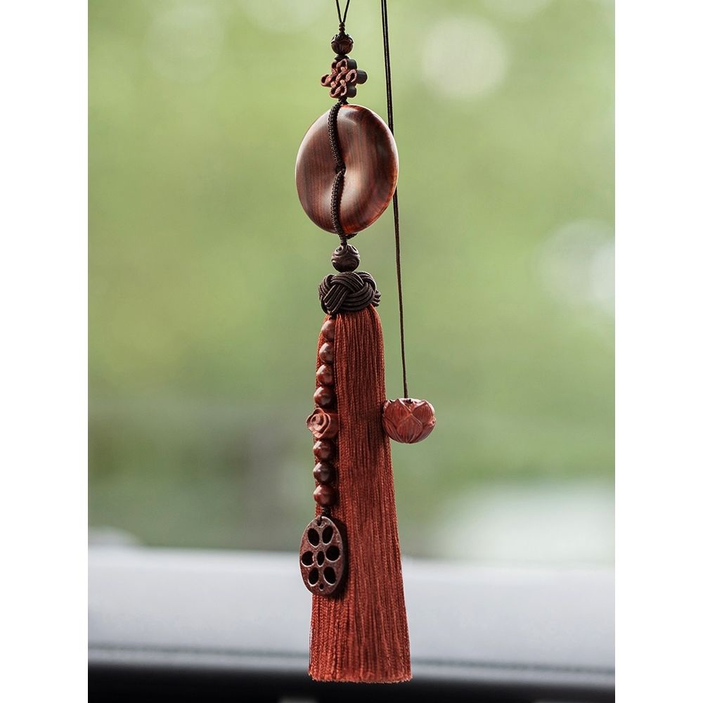 Dây Treo Xe Hơi Bằng Gỗ Đàn Hương 8.22 Chất Lượng Cao