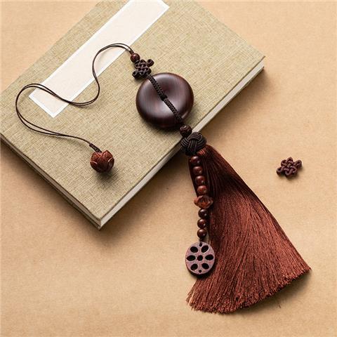 Dây Treo Xe Hơi Bằng Gỗ Đàn Hương 8.22 Chất Lượng Cao