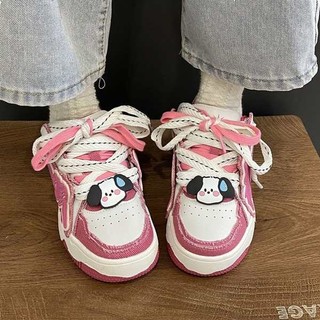 Mới Giày Sneaker Thoải Mái Hình Cún Con Đáng Yêu