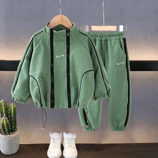 Set đồ thể thao hai món thời trang xuân thu 2023 cho bé trai