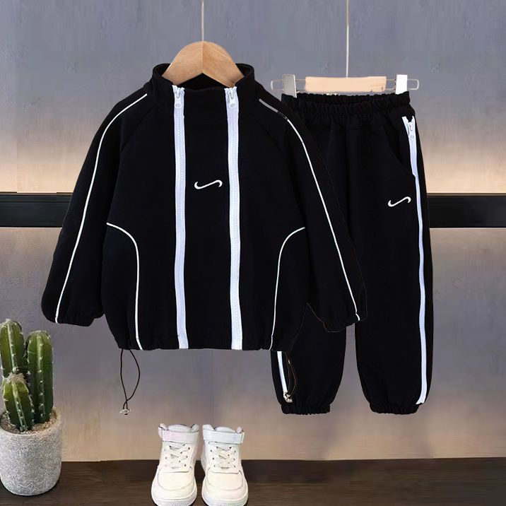 Set Đồ Thể Thao Hai Món Thời Trang Xuân Thu 2023 Cho Bé Trai