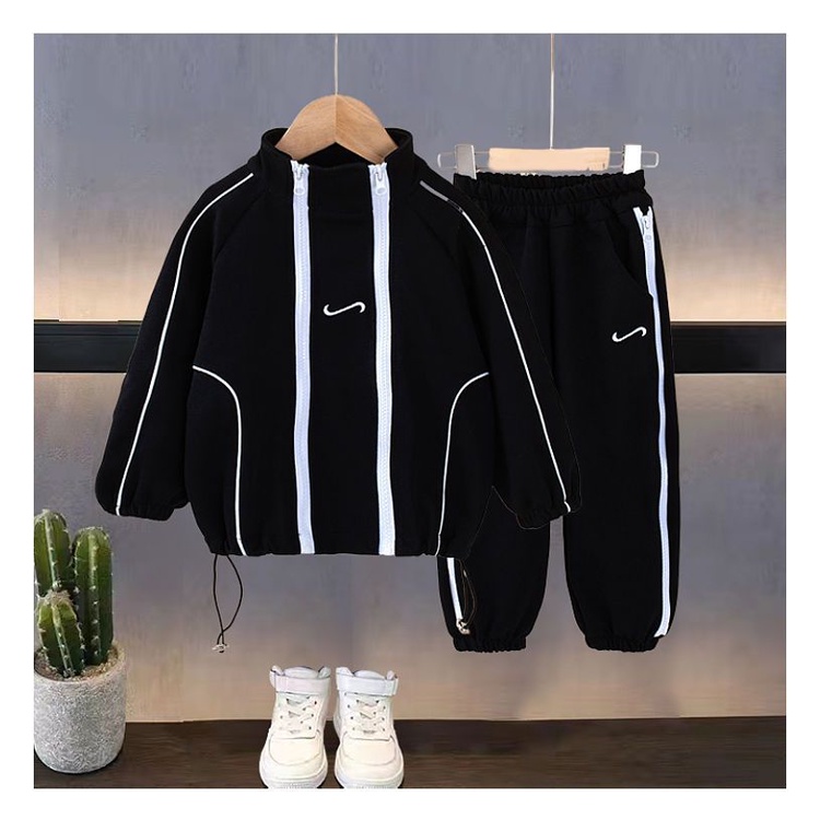 Set Đồ Thể Thao Hai Món Thời Trang Xuân Thu 2023 Cho Bé Trai