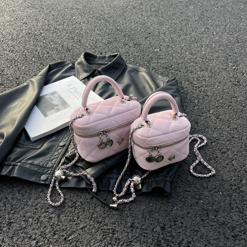 Túi Đeo Chéo mini Đính Kim Cương Giả Phong Cách Phương Tây Mẫu Mới 2023 Dễ Phối Đồ Thời Trang Xuân Hè Cho Nữ