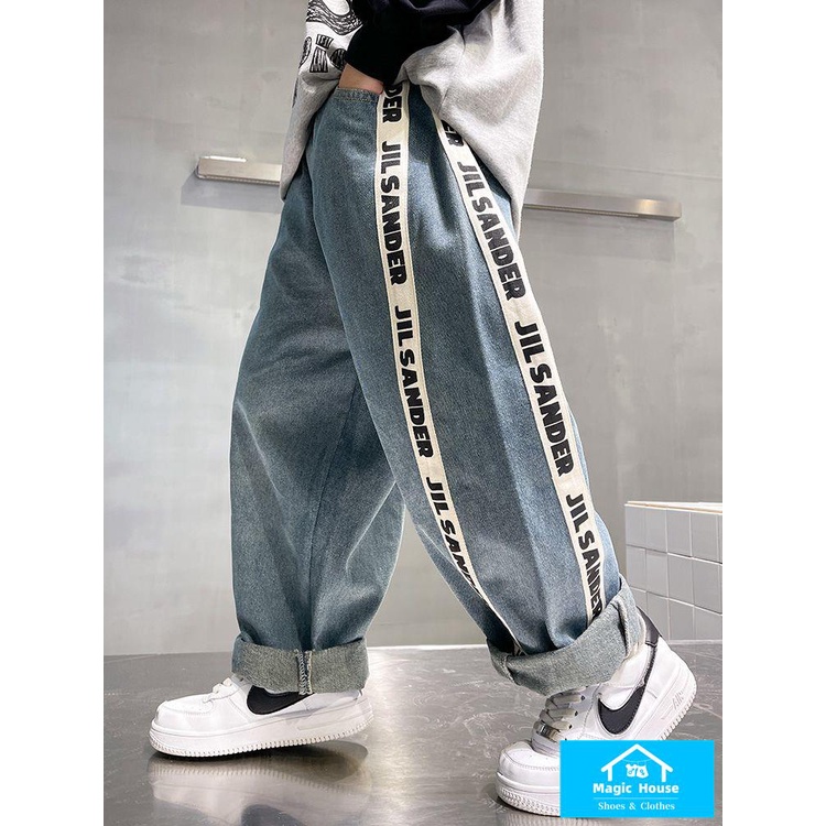 M & h ~  Quần Jean Dài Phong Cách Mới Cho Bé Trai