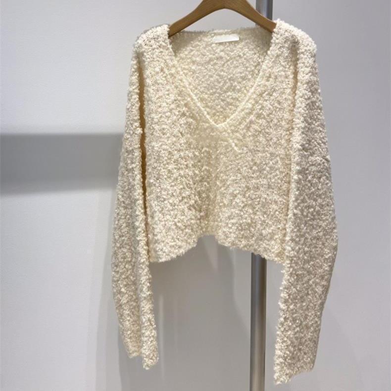 Áo sweater Chui Đầu Dáng Rộng Màu Trơn Thời Trang Thu Đông Hàn Quốc 2023