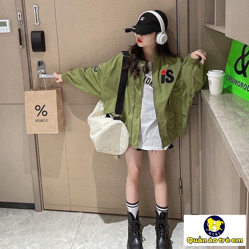 ~ Áo Khoác Dáng Rộng Có Mũ Trùm Đầu Phong Cách Thời Trang Mới 2023 Dành Cho Trẻ Em