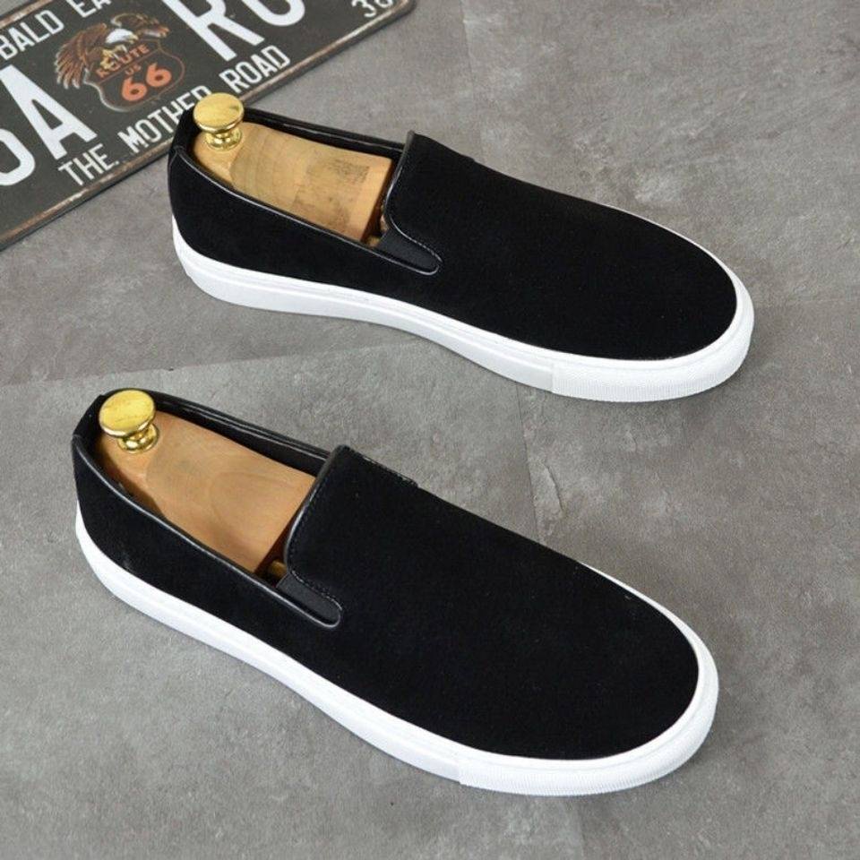 Giày Lười Đính Đá Thoáng Khí Phong Cách Thời Trang Hàn Quốc