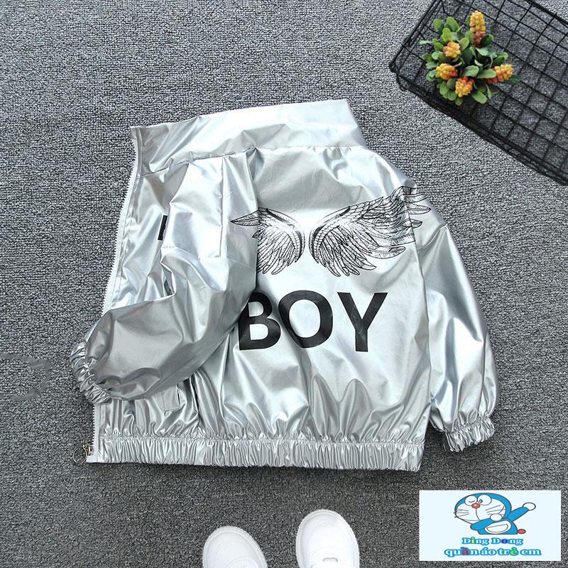 ~ Áo Khoác Bóng Chày Cỡ Vừa Thời Trang Xuân Thu Phong Cách Mới Cho Bé Trai