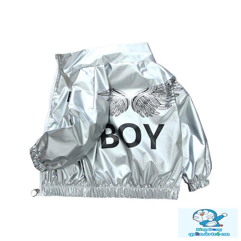 ~ Áo Khoác Bóng Chày Cỡ Vừa Thời Trang Xuân Thu Phong Cách Mới Cho Bé Trai
