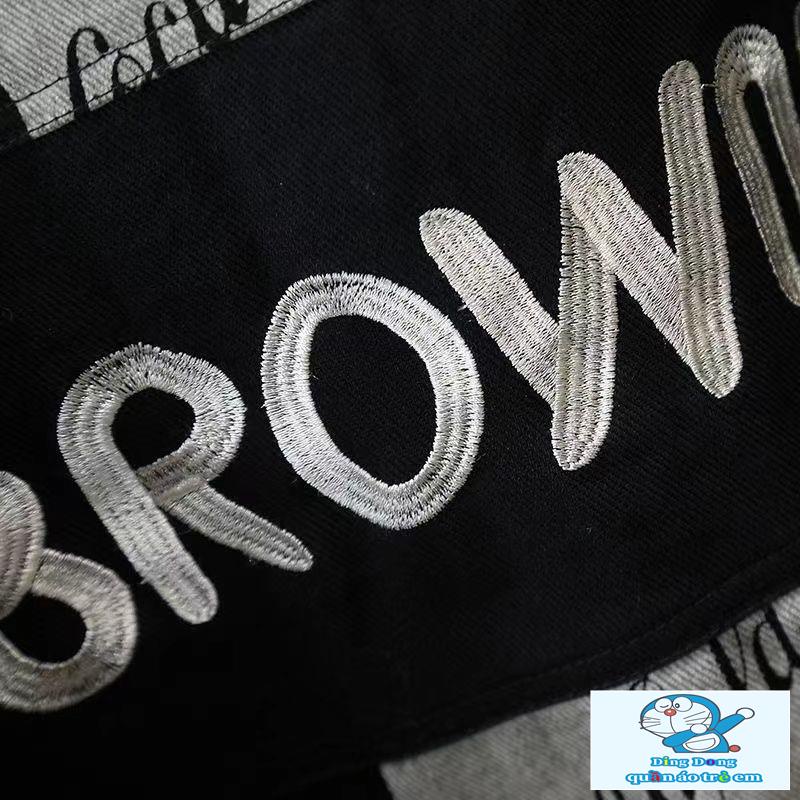 Áo Khoác denim Phong Cách Mới Thời Trang Xuân Thu Cho Bé Trai