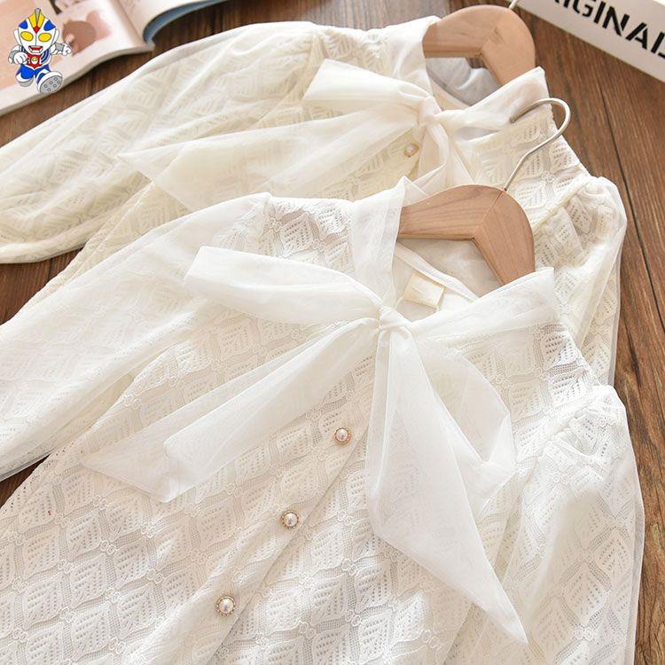 Áo Sơ Mi Tay Dài Phong Cách Công Chúa Thời Trang Xuân Thu Mới 2023 Dành Cho Bé Gái