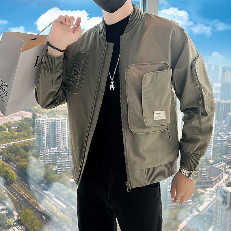 Áo Khoác bomber Phong Cách Đường Phố Cá Tính Cho Nam