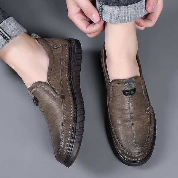 Da Giày Lười Da Thời Trang Lịch Lãm Cho Nam