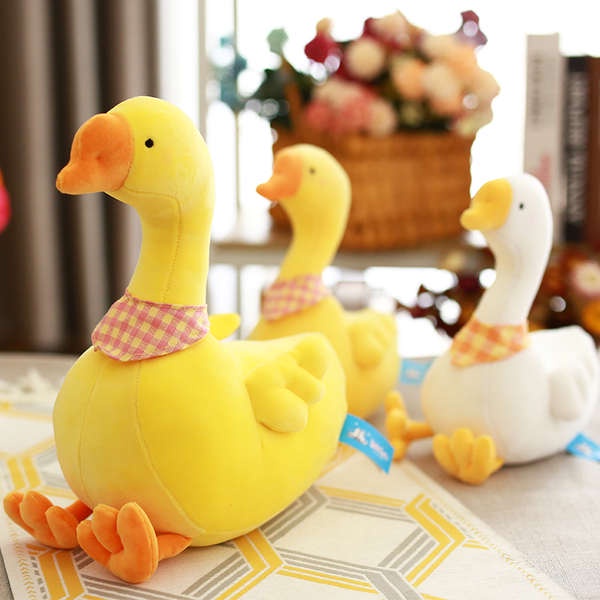 Dễ Thương Thú Nhồi Bông Hình Con Ngỗng Đáng Yêu