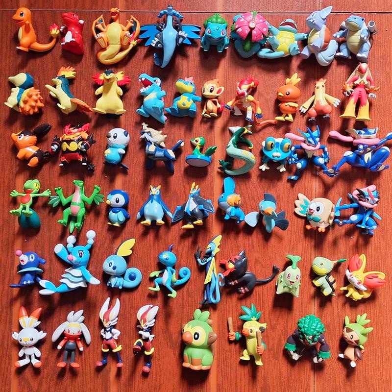 Mô Hình Nhân Vật pokemon pokémon pokémon Mona Musanjia Thế Hệ 1-8