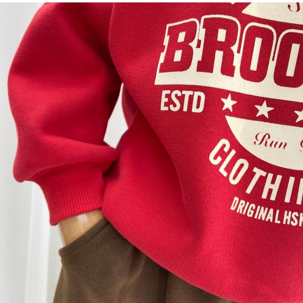 Áo Nỉ Thời Trang Mới  ~ 2023 Dễ Phối Đồ Cho Bé Trai