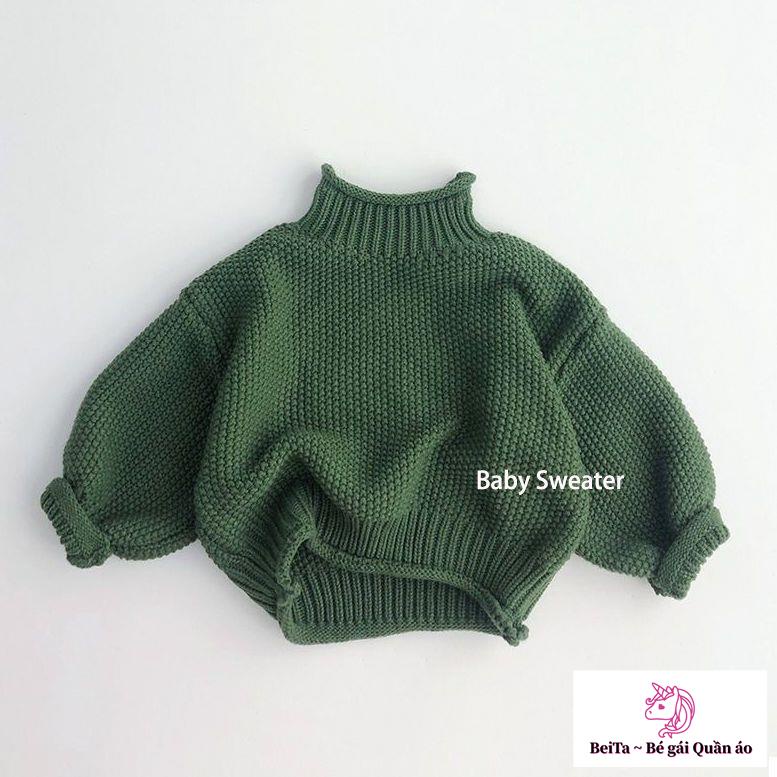 Áo Sweater Dệt Kim Thời Trang Mùa Đông Kiểu Mới Cho Bé Trai Và Bé Gái t