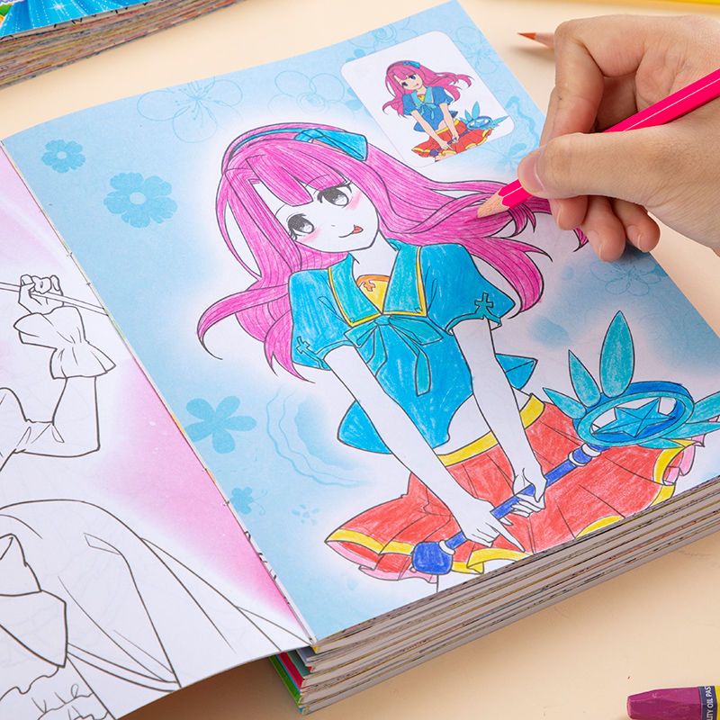 Sách Vẽ Tranh Tô Màu Đơn Giản Cho Bé 6-12 Tuổi