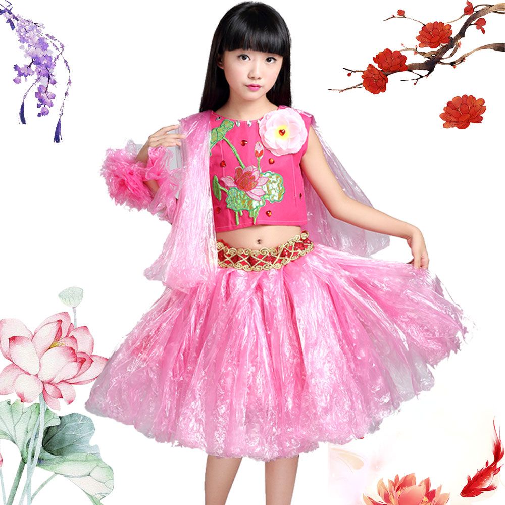 Trang Phục Biểu Diễn Thân Thiện Với Môi Trường Tự Làm cre 1028 Thời Trang Cho Bé