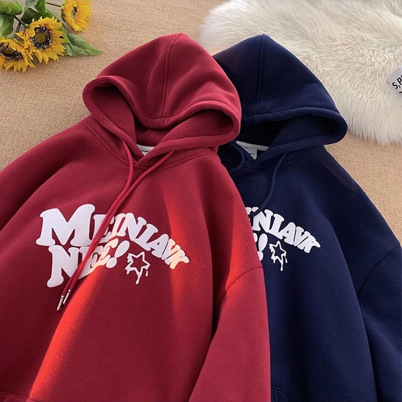 Áo Khoác Có Mũ Trùm Đầu Phong Cách retro Mùa Xuân Thu Mới Cho Nam  Mèo Con Phong Cách Mỹ