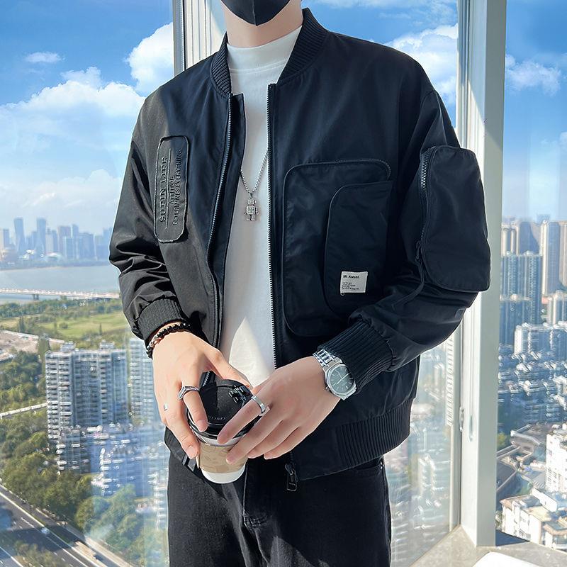Áo Khoác bomber Phong Cách Đường Phố Cá Tính Cho Nam