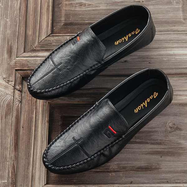 Giày Lười Da Phong Cách Hàn Quốc Thời Trang Xuân Hè 2023