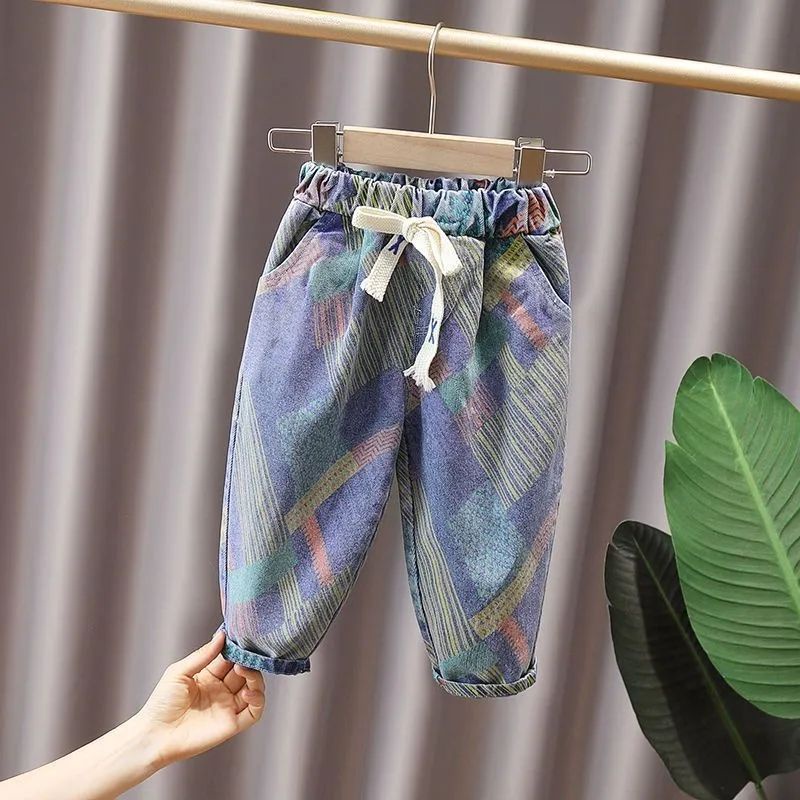Quần jeans Dài Phong Cách Thu Đông Mới Cho Bé Trai