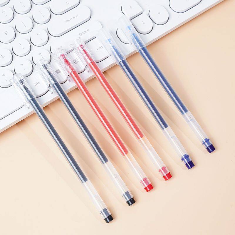 Đen Bút Mực gel Ngòi 0.5mm Nhanh Khô Tiện Dụng Cho Học Sinh / Văn Phòng